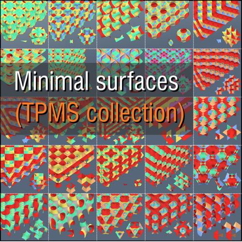 MINIMAL SURFACES (TPMS collection) preview image